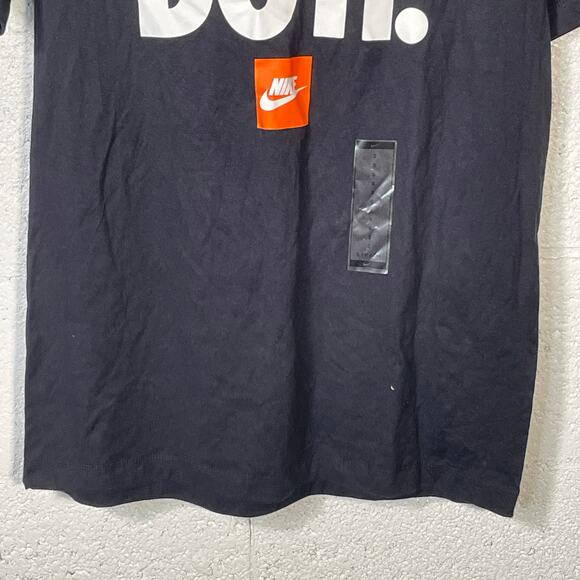 Nike Men's Sportswear Relaxed-Fit Just Do It Logo Graphic T-Shirt black Small - Picture 5 of 6